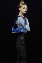 Sandra Limited Edition Kol Çantası - Saks Mavi(Vegan) Unoisebag