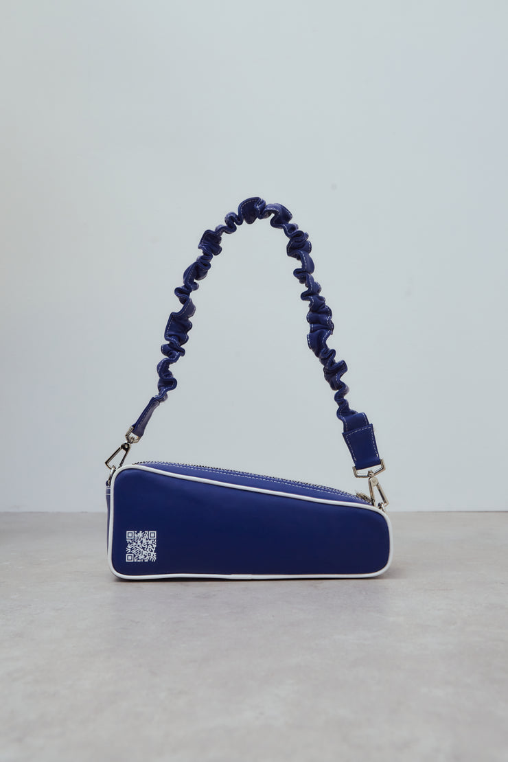 Sandra Limited Edition Kol Çantası - Saks Mavi(Vegan) Unoisebag