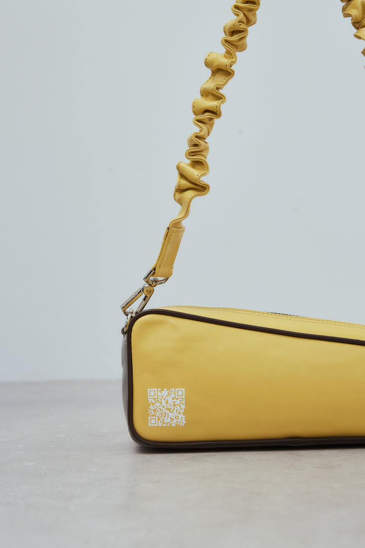 Sandra Limited Edition Kol Çantası - Sarı (Vegan) unoise