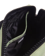 green shoulder bag